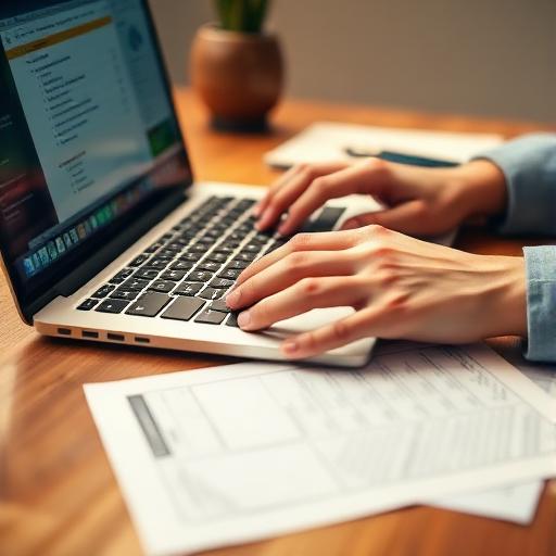 Saisie en ligne du dossier d'entreprise
