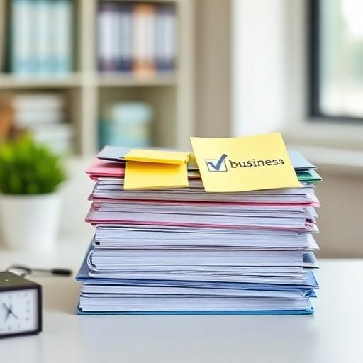 Dossiers organisés avec checklist